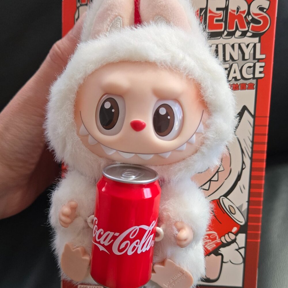 Coca~Cola labubu the monsters 100% authentic